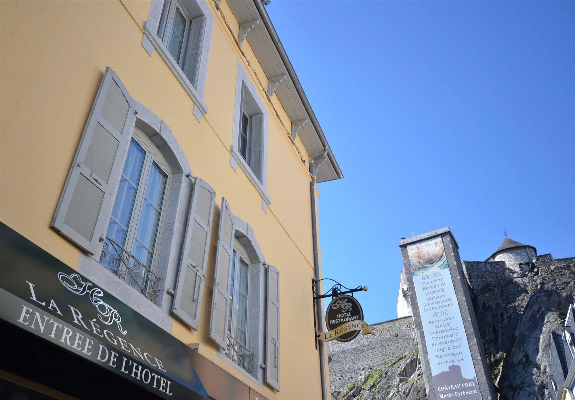 Hotel Restaurant La Regence Lourdes Exteriör bild